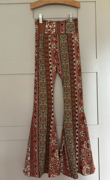 mauve boho brushed bells