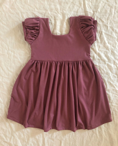 puff sleeve babydoll dress (more colors)