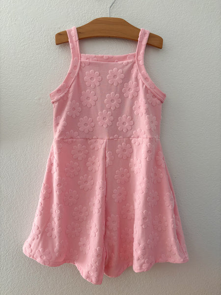 daisy terry knit cami romper