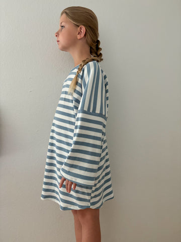 striped sweater rib dress (more colors)