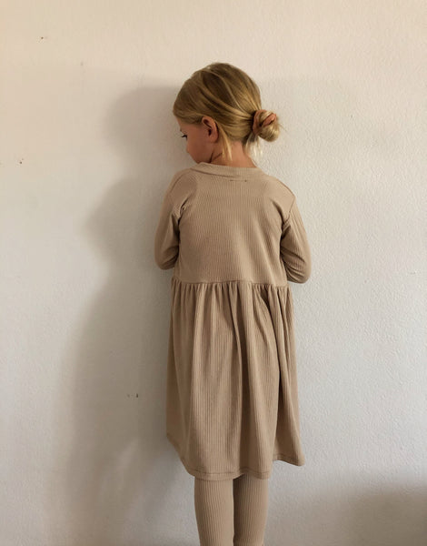 ribbed longline babydoll cardigan (more colors)