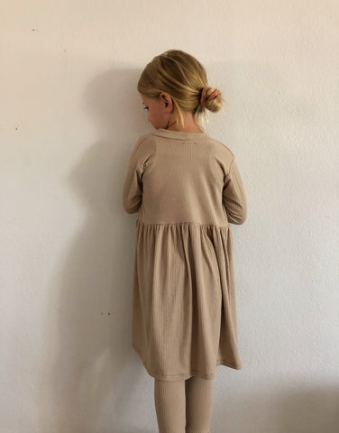 ribbed longline babydoll cardigan (more colors)