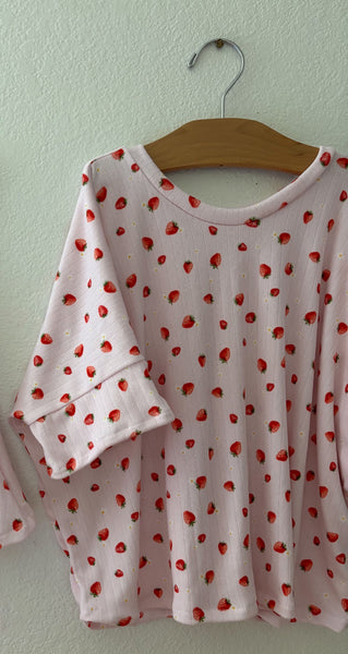cotton pointelle boxy tee (more colors)