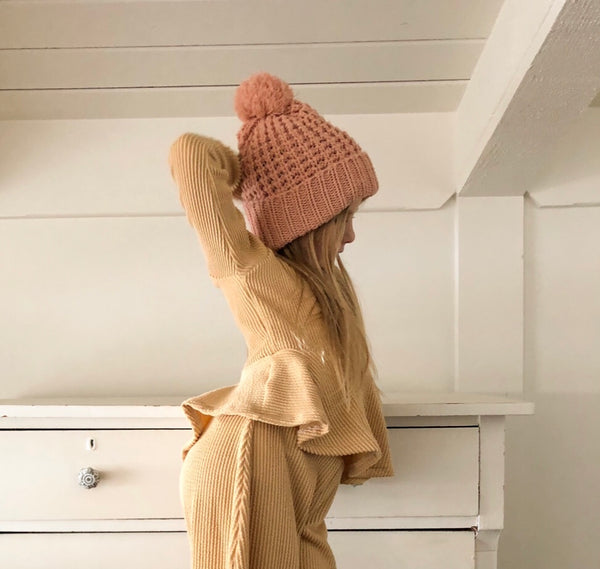 textured rib flare top (more colors)